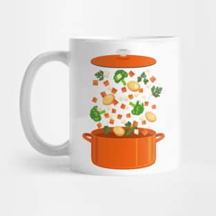 Soup Pot Explosion Mug